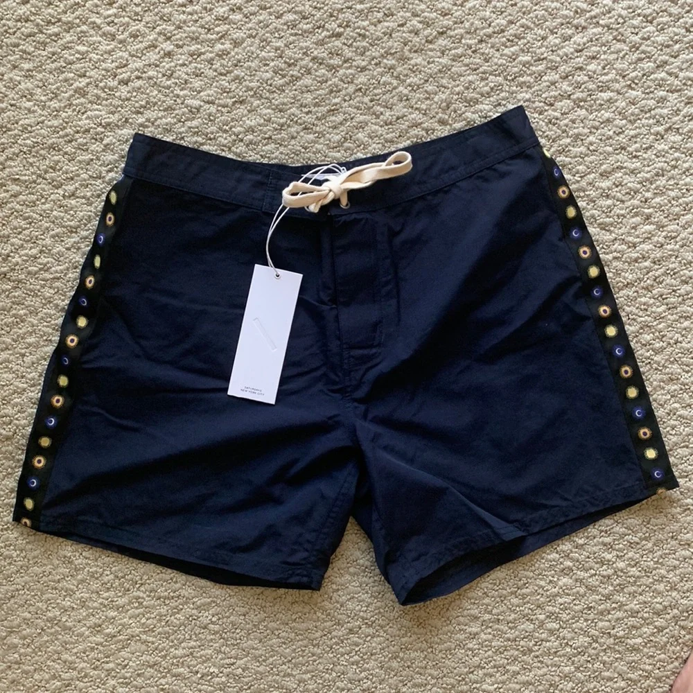 Saturdays New York City Boardshort - Dark blue - Sun and Moon